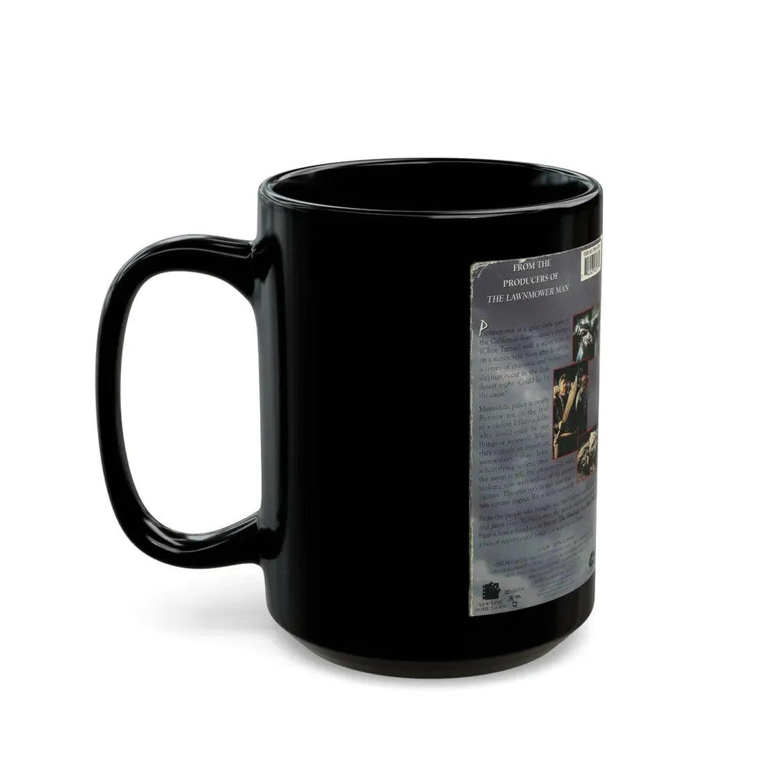 THE HOWLING NEW MOON RISING VERSION2 (VHS COVER) - Black Coffee Mug - Go Mug Yourself