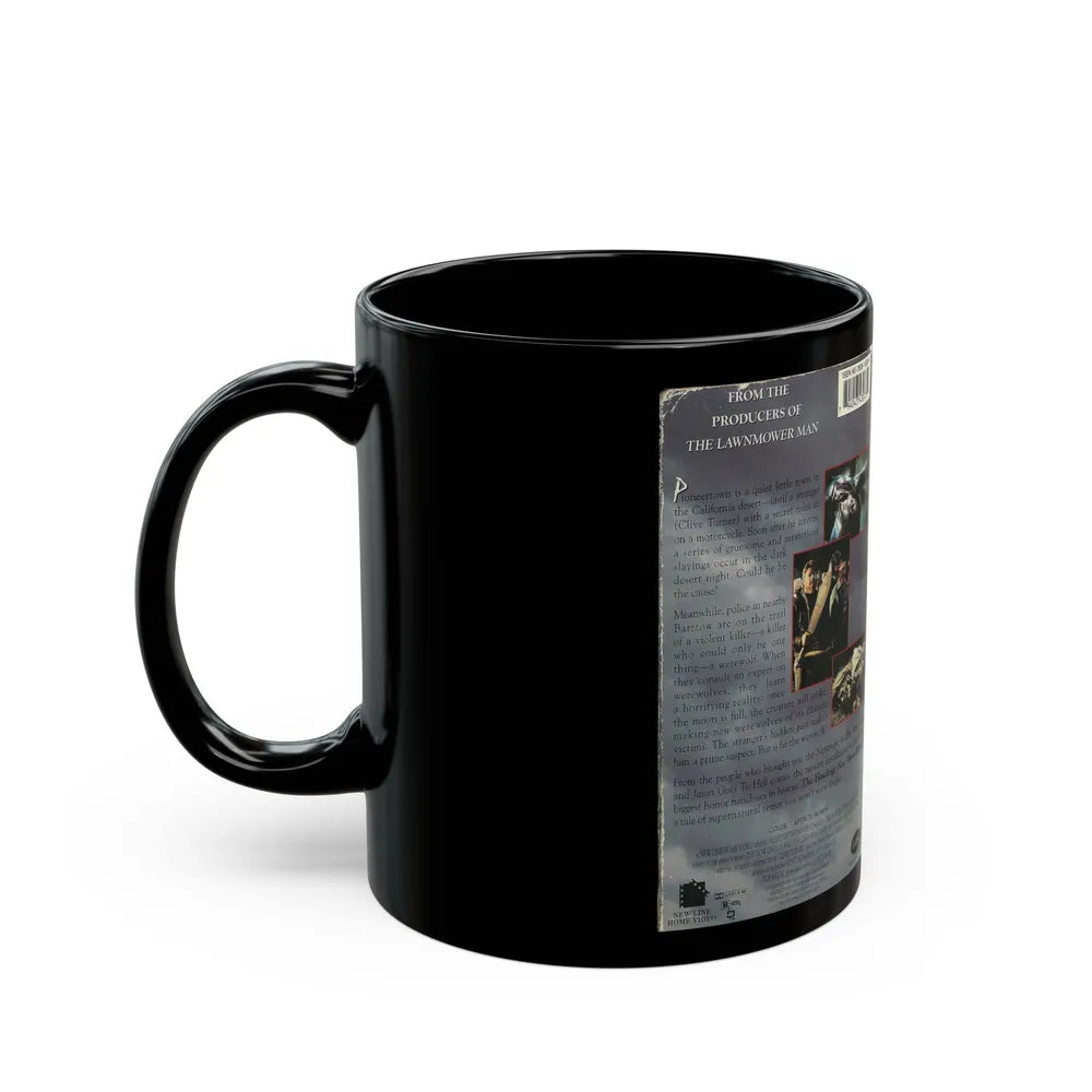 THE HOWLING NEW MOON RISING VERSION2 (VHS COVER) - Black Coffee Mug-Go Mug Yourself