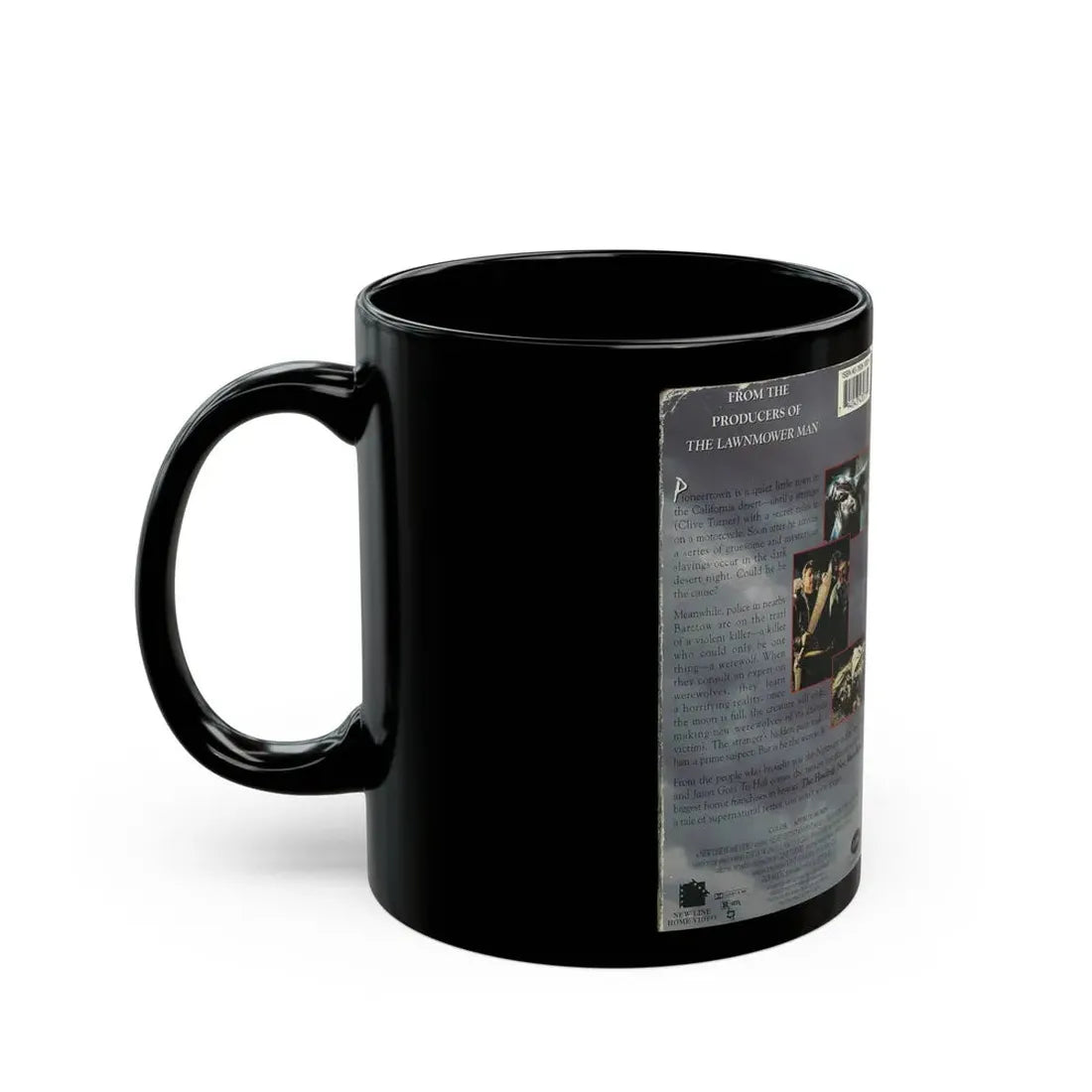 THE HOWLING NEW MOON RISING VERSION2 (VHS COVER) - Black Coffee Mug - Go Mug Yourself