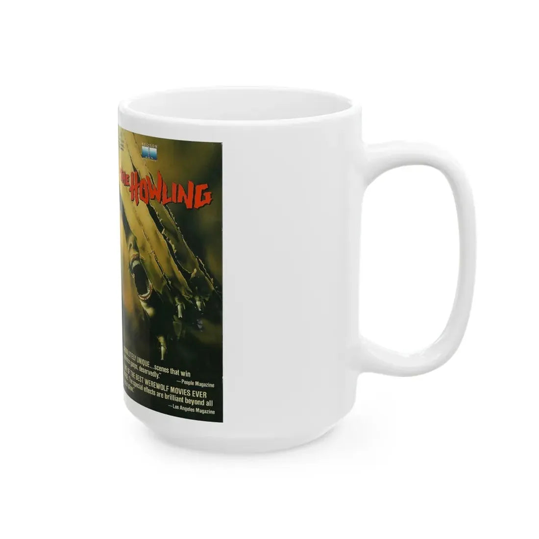 THE HOWLING (VHS COVER) - White Coffee Mug - Go Mug Yourself