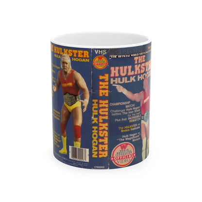 THE HULKSTER HULK HOGAN (VHS COVER) - White Coffee Mug 11oz - Go Mug Yourself