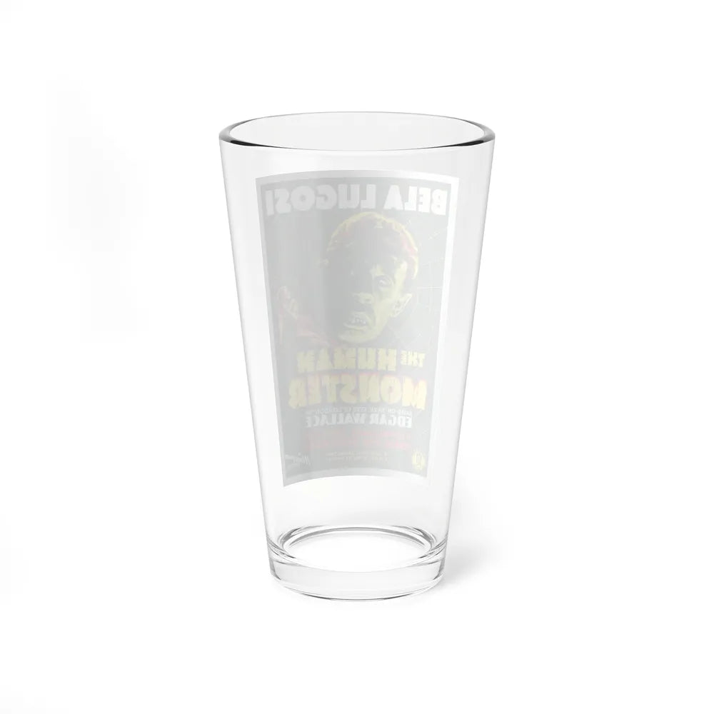 THE HUMAN MONSTER (2) 1939 Movie Poster - Pint Glass 16oz-Go Mug Yourself