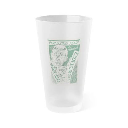 THE HUMAN MONSTER (3) 1939 Movie Poster - Frosted Pint Glass 16oz Default Title - Go Mug Yourself