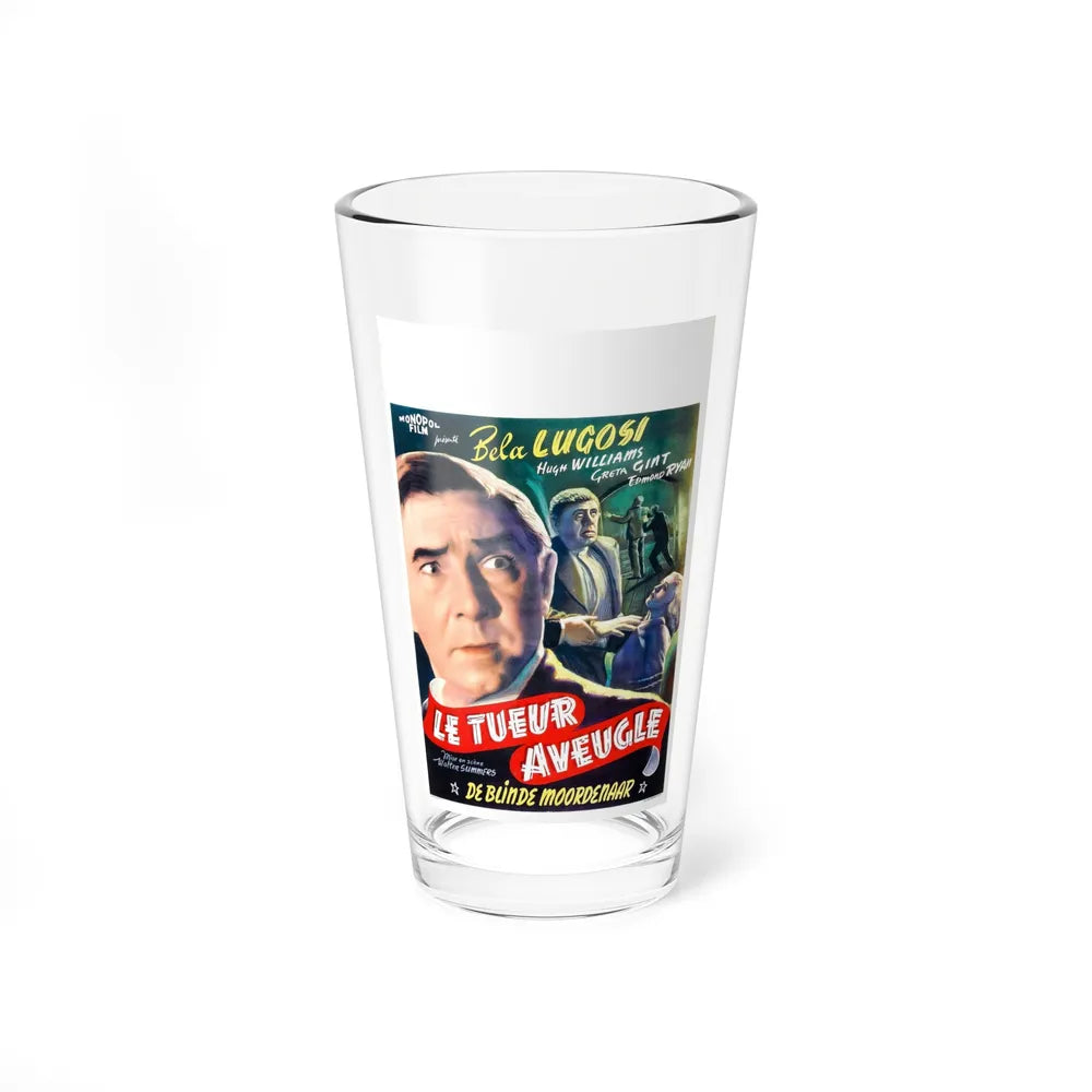 THE HUMAN MONSTER (BELGIAN) 1939 Movie Poster - Pint Glass 16oz-16oz-Go Mug Yourself