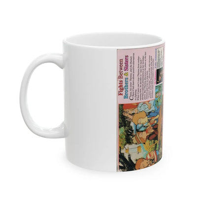 THE HUMAN RACE CLUB CASEYS REVENGE (VHS COVER) - White Coffee Mug-Go Mug Yourself