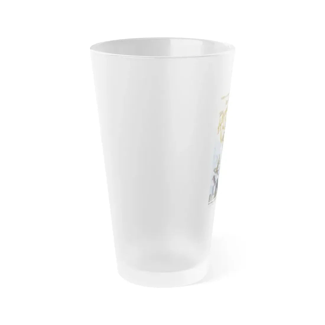 THE HUMAN TORNADO 1976 Movie Poster - Frosted Pint Glass 16oz - Go Mug Yourself