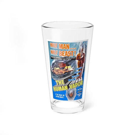 THE HUMAN VAPOR 1960 Movie Poster - Pint Glass 16oz 16oz - Go Mug Yourself