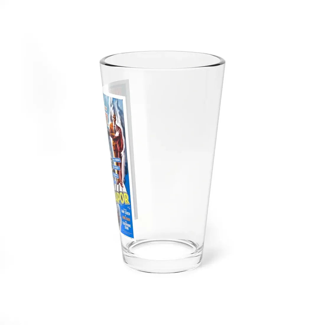 THE HUMAN VAPOR 1960 Movie Poster - Pint Glass 16oz - Go Mug Yourself