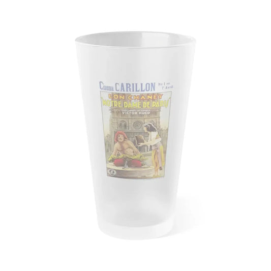 THE HUNCHBACK OF NOTRE DAME 1923 Movie Poster - Frosted Pint Glass 16oz 16oz Frosted - Go Mug Yourself