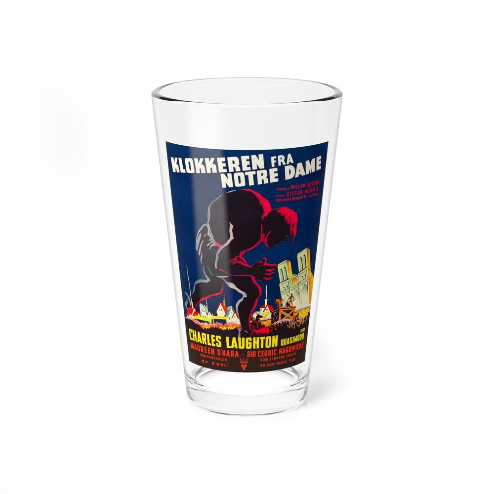 THE HUNCHBACK OF NOTRE DAME (DANISH) 1939 Movie Poster - Pint Glass 16oz-16oz-Go Mug Yourself