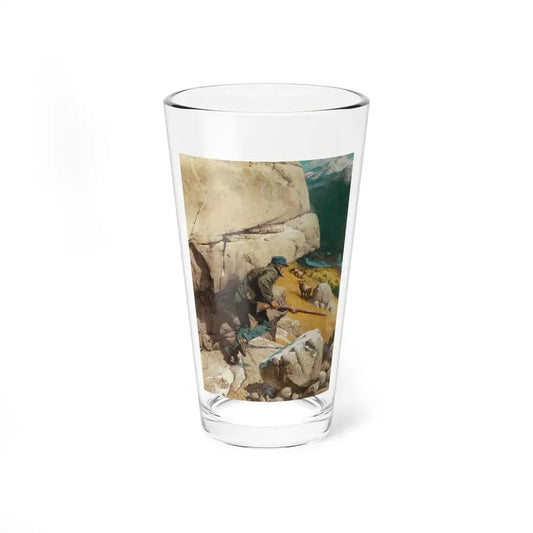The Hunt - Pint Glass 16oz 16oz - Go Mug Yourself