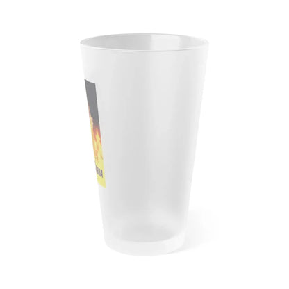 THE HUNTERS OF THE GOLDEN COBRA 1982 Movie Poster - Frosted Pint Glass 16oz - Go Mug Yourself