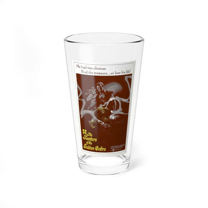 THE HUNTERS OF THE GOLDEN COBRA (2) 1982 Movie Poster - Pint Glass 16oz-16oz-Go Mug Yourself