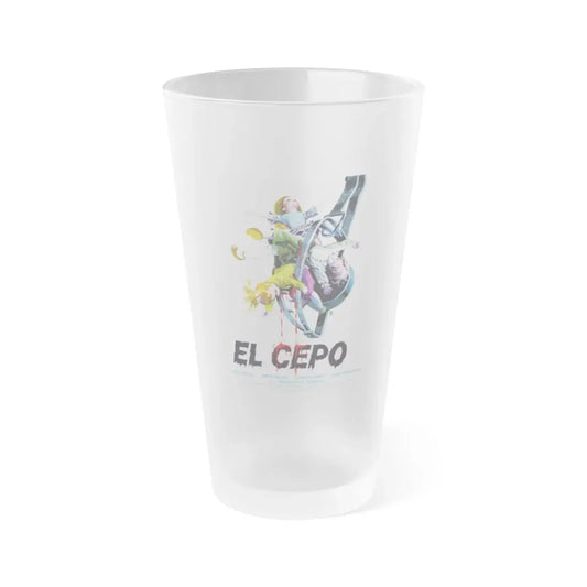 THE ICEBOX MURDERS 1982 Movie Poster - Frosted Pint Glass 16oz 16oz Frosted - Go Mug Yourself