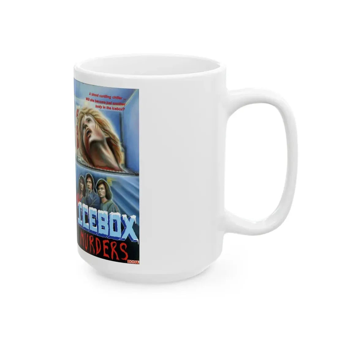 THE ICEBOX MURDERS (VHS COVER) - White Coffee Mug - Go Mug Yourself