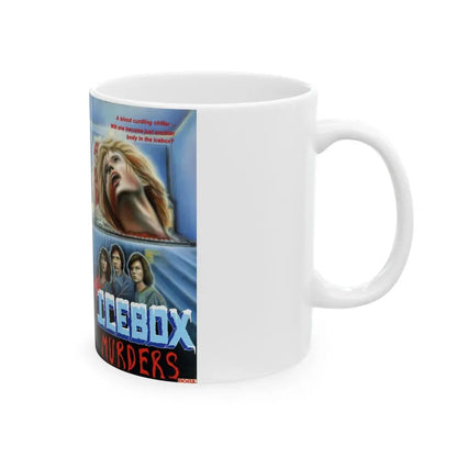 THE ICEBOX MURDERS (VHS COVER) - White Coffee Mug - Go Mug Yourself