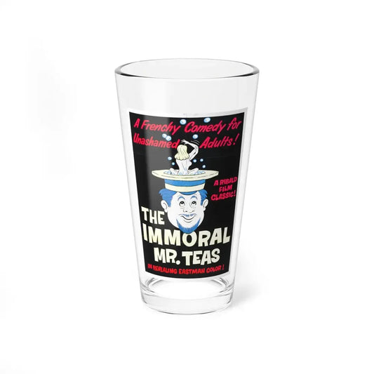 THE IMMORAL MR. TEAS (2) 1959 Movie Poster - Pint Glass 16oz 16oz - Go Mug Yourself