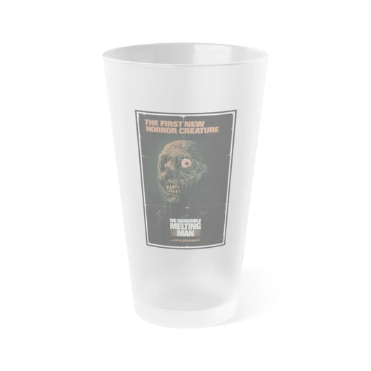 THE INCREDIBLE MELTING MAN (3) 1977 Movie Poster - Frosted Pint Glass 16oz-16oz-Frosted-Go Mug Yourself