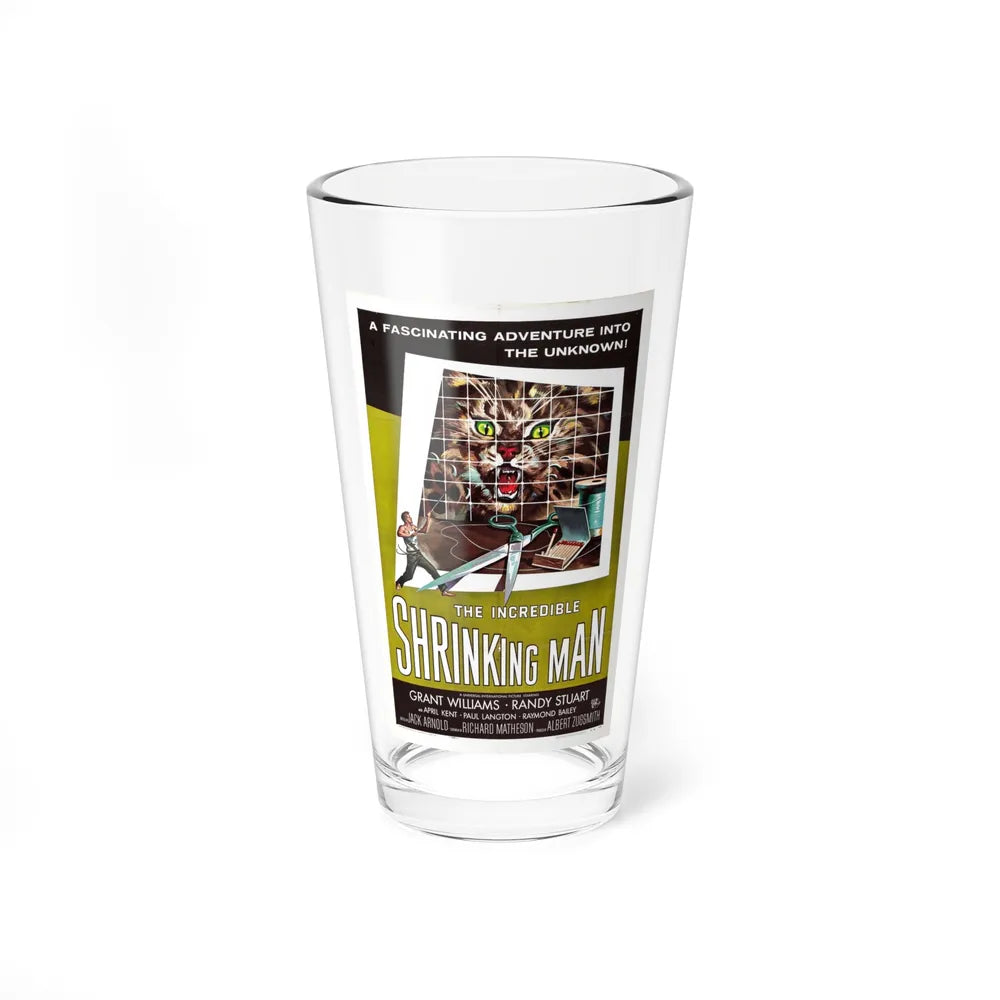 THE INCREDIBLE SHRINKING MAN 1957 Movie Poster - Pint Glass 16oz-16oz-Go Mug Yourself