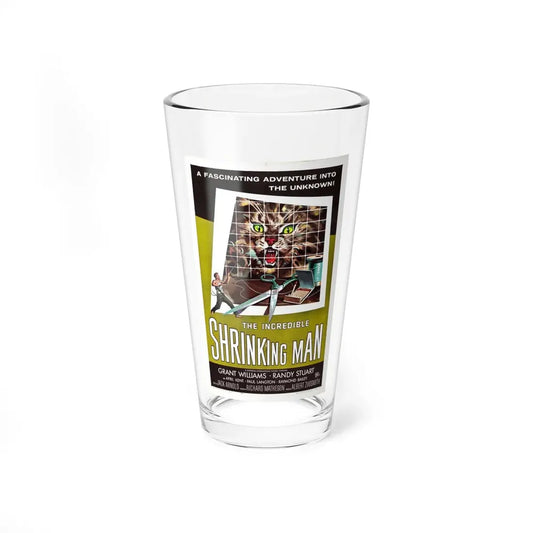 THE INCREDIBLE SHRINKING MAN 1957 Movie Poster - Pint Glass 16oz 16oz - Go Mug Yourself