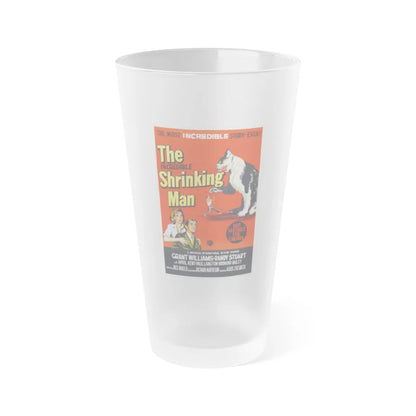 THE INCREDIBLE SHRINKING MAN (2) 1957 Movie Poster - Frosted Pint Glass 16oz-16oz-Frosted-Go Mug Yourself