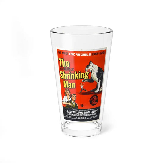 THE INCREDIBLE SHRINKING MAN (2) 1957 Movie Poster - Pint Glass 16oz 16oz - Go Mug Yourself