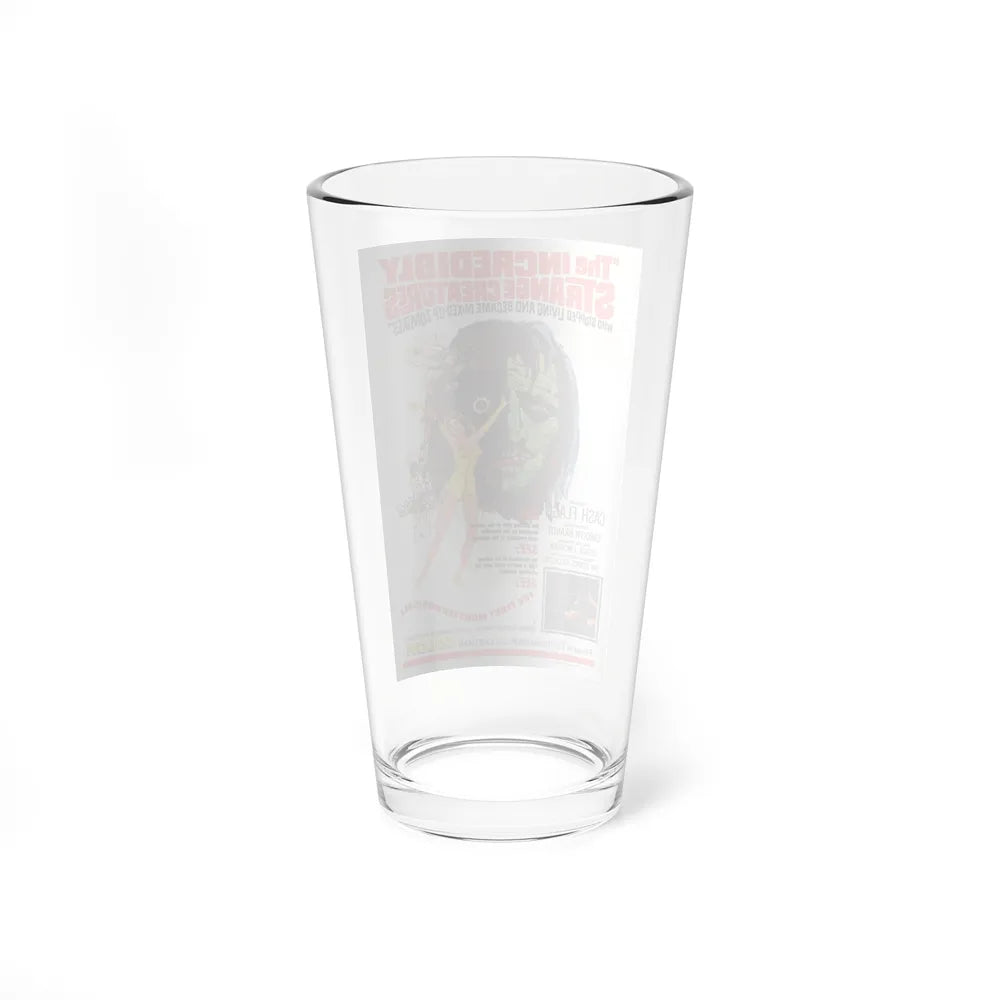 THE INCREDIBLY STRANGE CREATURES WHO STOPPED LIVING AND BECAME MIXED-UP ZOMBIES 1964 Movie Poster - Pint Glass 16oz-Go Mug Yourself