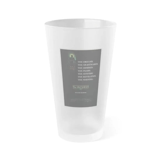 THE INCUBUS 1982 Movie Poster - Frosted Pint Glass 16oz 16oz Frosted - Go Mug Yourself