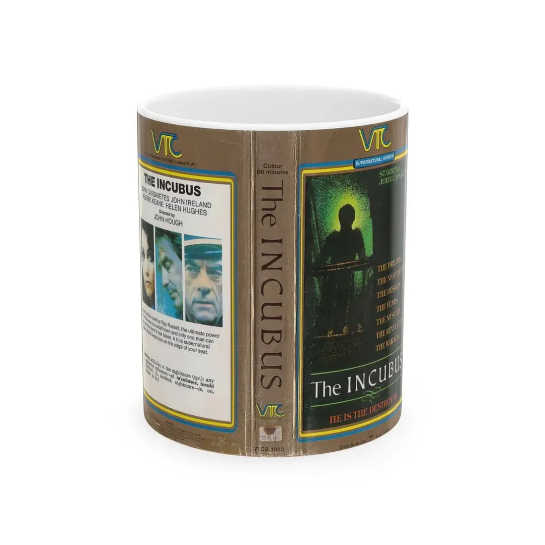 THE INCUBUS (VHS COVER) - White Coffee Mug 11oz - Go Mug Yourself