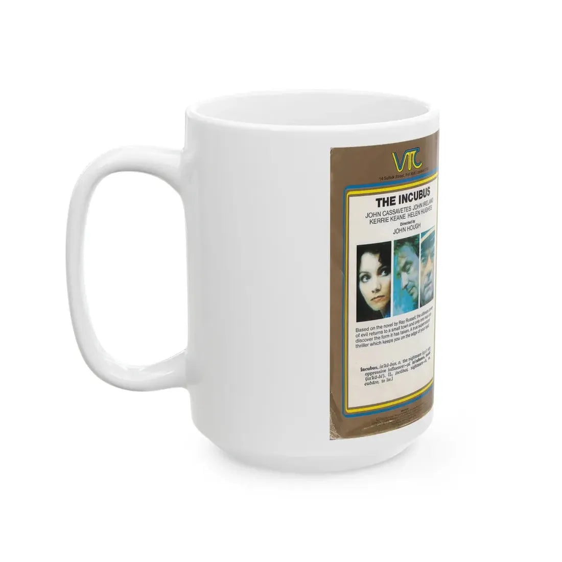 THE INCUBUS (VHS COVER) - White Coffee Mug - Go Mug Yourself