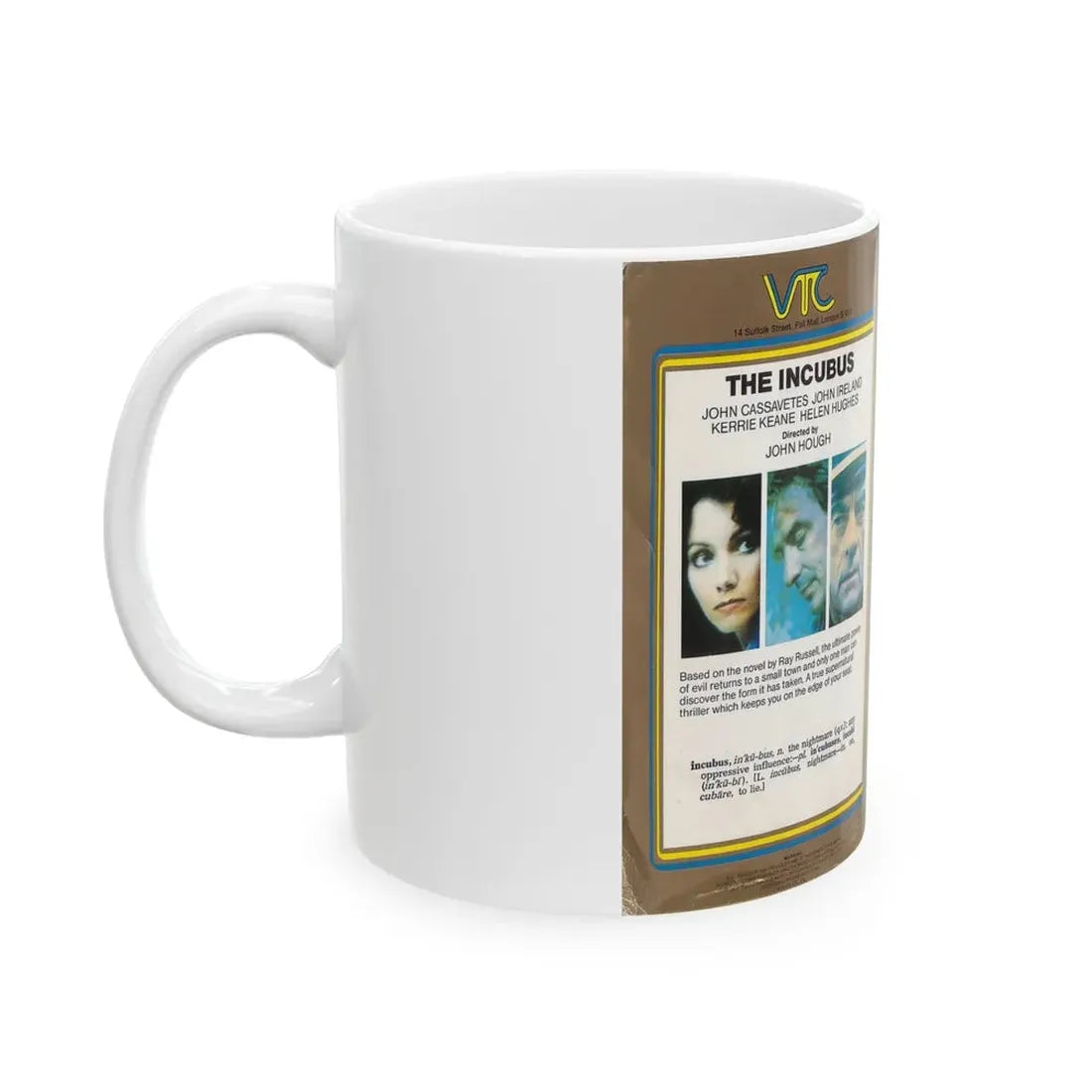 THE INCUBUS (VHS COVER) - White Coffee Mug - Go Mug Yourself