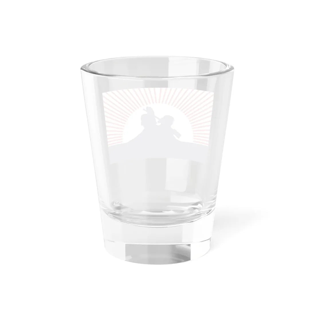 The Indian and Pioneer Banner (India) Shot Glass 1.5oz - Go Mug Yourself