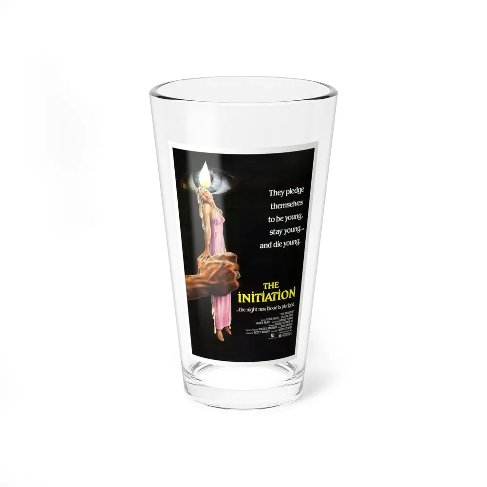 THE INITIATION 1984 Movie Poster - Pint Glass 16oz-16oz-Go Mug Yourself