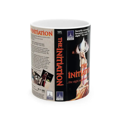 THE INITIATION VERSION2 (VHS COVER) - White Coffee Mug 11oz - Go Mug Yourself