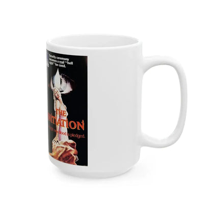 THE INITIATION (VHS COVER) - White Coffee Mug - Go Mug Yourself