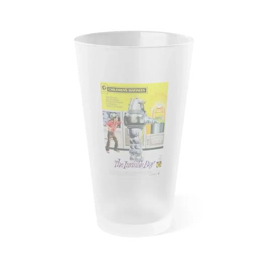 THE INVISIBLE BOY (2) 1957 Movie Poster - Frosted Pint Glass 16oz 16oz Frosted - Go Mug Yourself