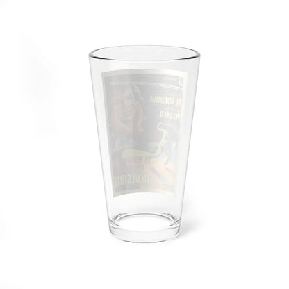 THE INVISIBLE MAN 1958 Movie Poster - Pint Glass 16oz-Go Mug Yourself