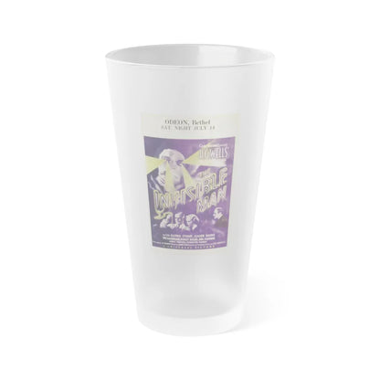 THE INVISIBLE MAN (2) 1933 Movie Poster - Frosted Pint Glass 16oz-16oz-Frosted-Go Mug Yourself