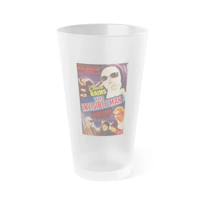 THE INVISIBLE MAN (3) 1933 Movie Poster - Frosted Pint Glass 16oz 16oz Frosted - Go Mug Yourself