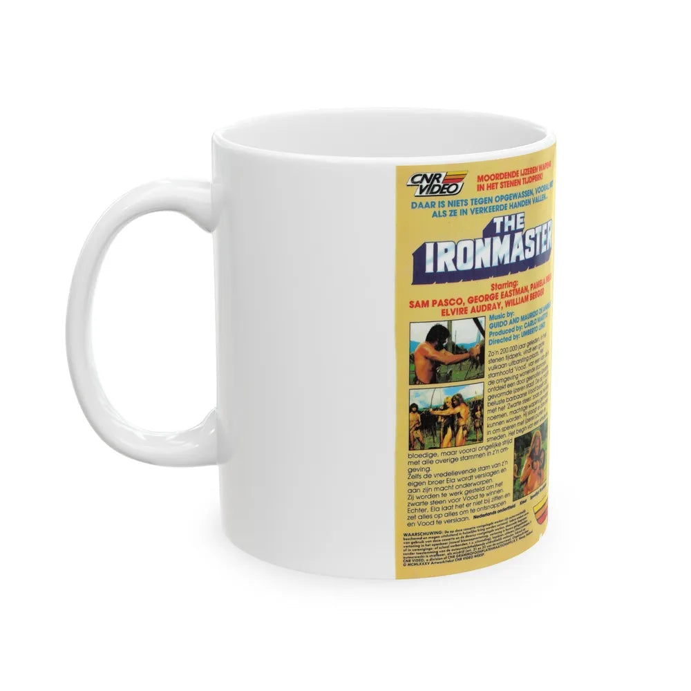 THE IRONMASTER SAM PASCO (VHS COVER) - White Coffee Mug-Go Mug Yourself