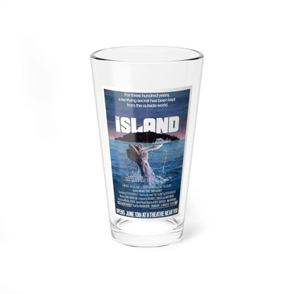 THE ISLAND 1980 Movie Poster - Pint Glass 16oz-16oz-Go Mug Yourself