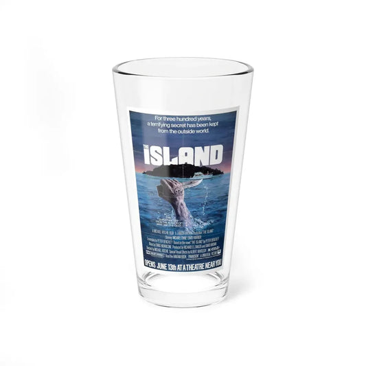 THE ISLAND 1980 Movie Poster - Pint Glass 16oz 16oz - Go Mug Yourself