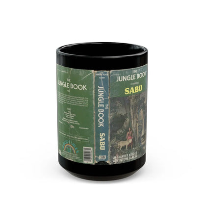 THE JUNGLE BOOK SABU (VHS COVER) - Black Coffee Mug-15oz-Go Mug Yourself