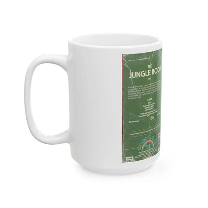 THE JUNGLE BOOK SABU (VHS COVER) - White Coffee Mug - Go Mug Yourself