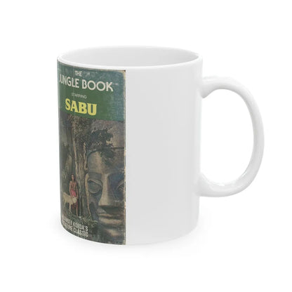 THE JUNGLE BOOK SABU (VHS COVER) - White Coffee Mug-Go Mug Yourself