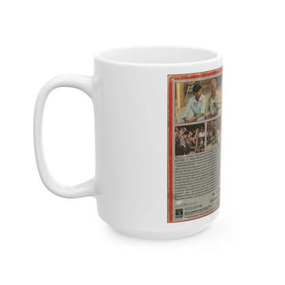 THE KARATE KID PART 2 (VHS COVER) - White Coffee Mug-Go Mug Yourself