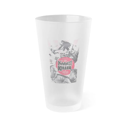 THE KARATE KILLER 1973 Movie Poster - Frosted Pint Glass 16oz-16oz-Frosted-Go Mug Yourself