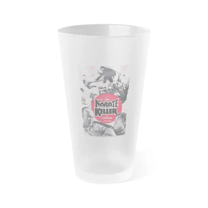 THE KARATE KILLER 1973 Movie Poster - Frosted Pint Glass 16oz 16oz Frosted - Go Mug Yourself