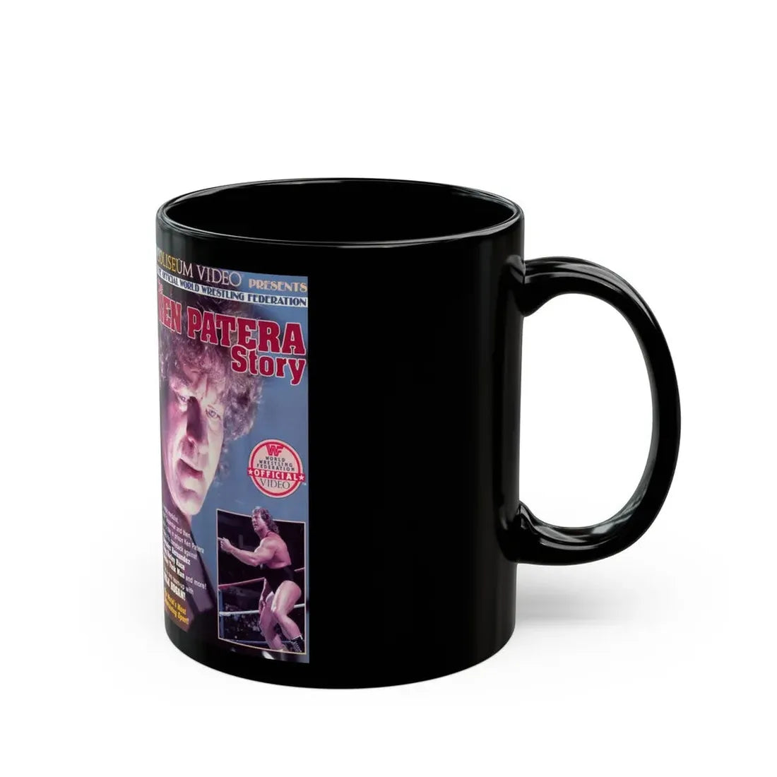 THE KEN PATERA STORY (VHS COVER) - Black Coffee Mug - Go Mug Yourself
