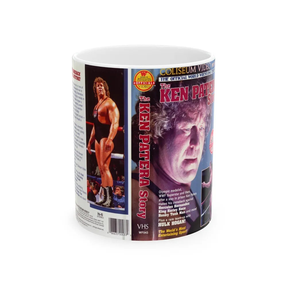 THE KEN PATERA STORY (VHS COVER) - White Coffee Mug-11oz-Go Mug Yourself